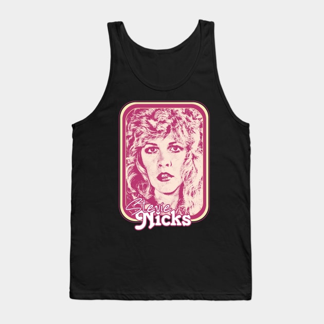 Stevie Nicks // Retro 70s Style Fan Design Tank Top by DankFutura